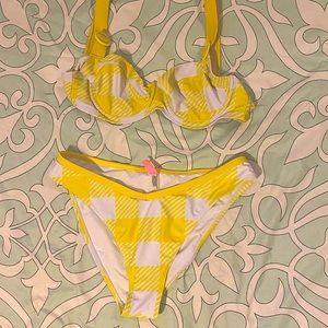 Yellow bikini